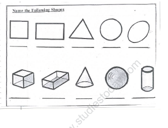 CBSE Class 2 Maths Shapes And Patterns Worksheet